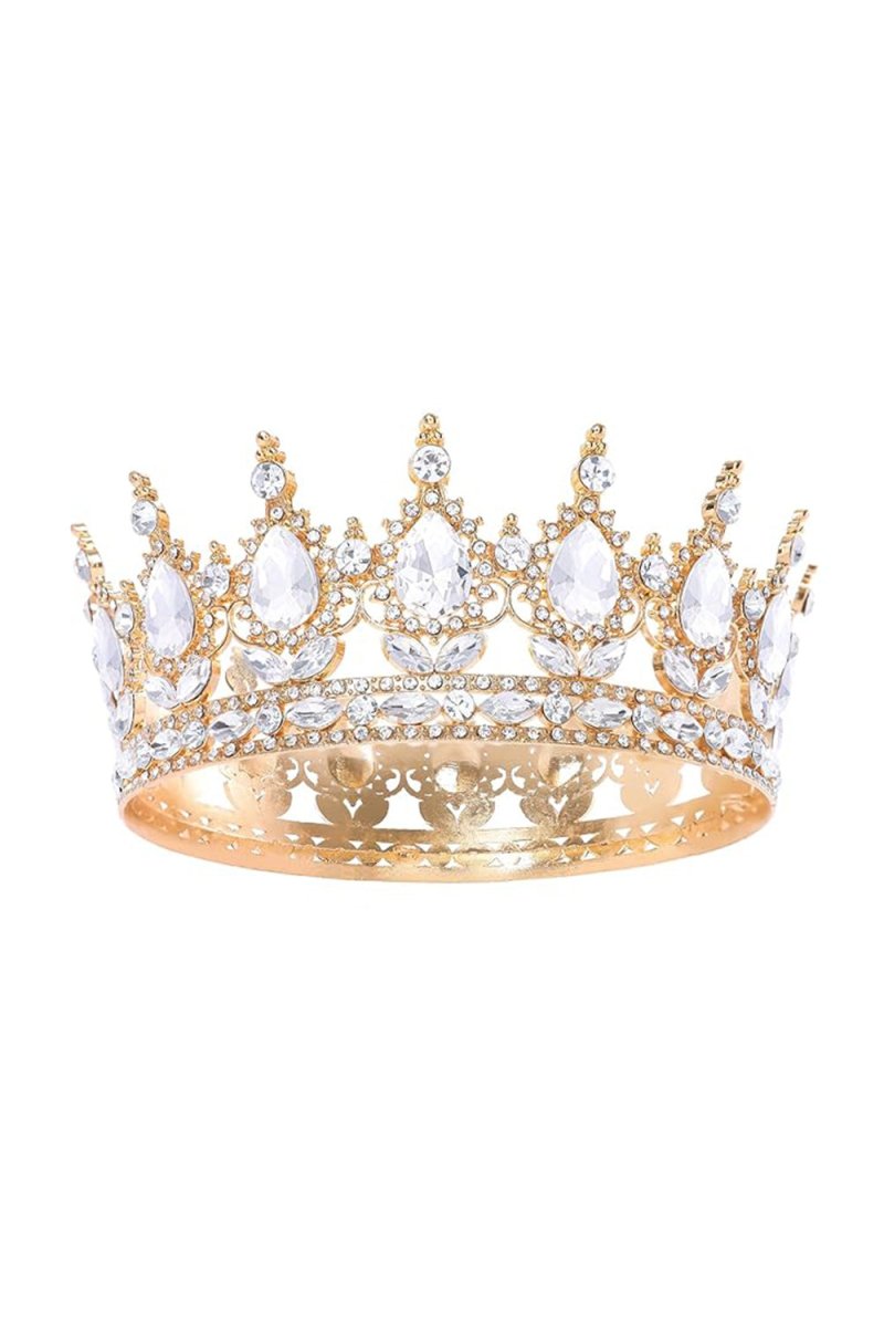 Feltent Gold Queen Crown - KissProm