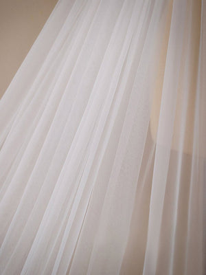 Flower Lace Cathedral Veil Bridal Veil Wedding Veil - KissProm