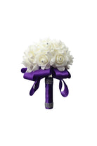 Foam Artificial Roses Wedding Flower Bouquets