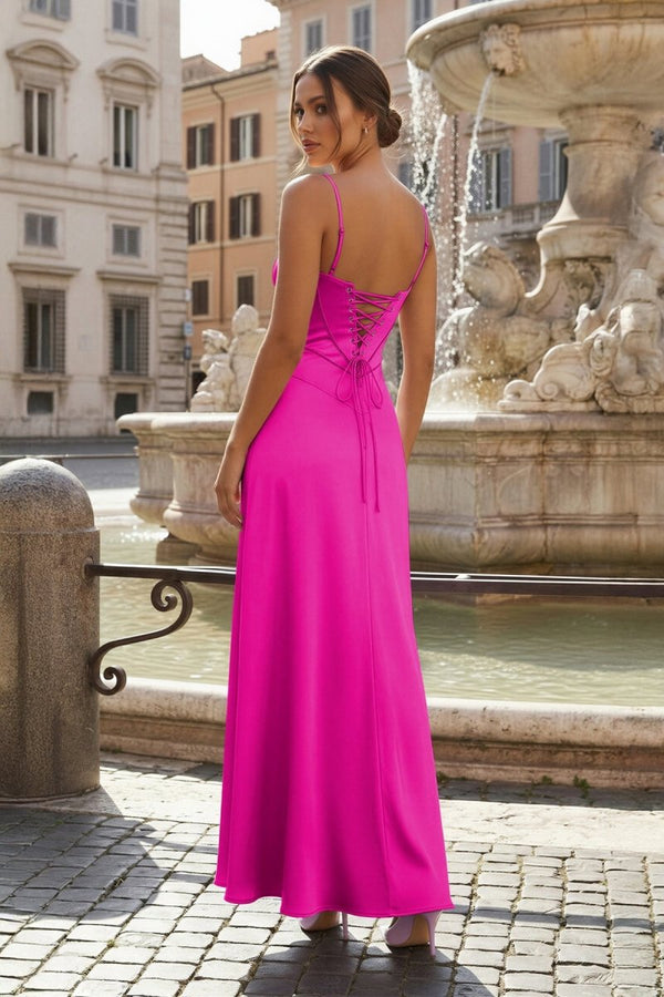 Lavender Straps A-line Long Formal Dress Lavender Straps A-line Long Formal Dress