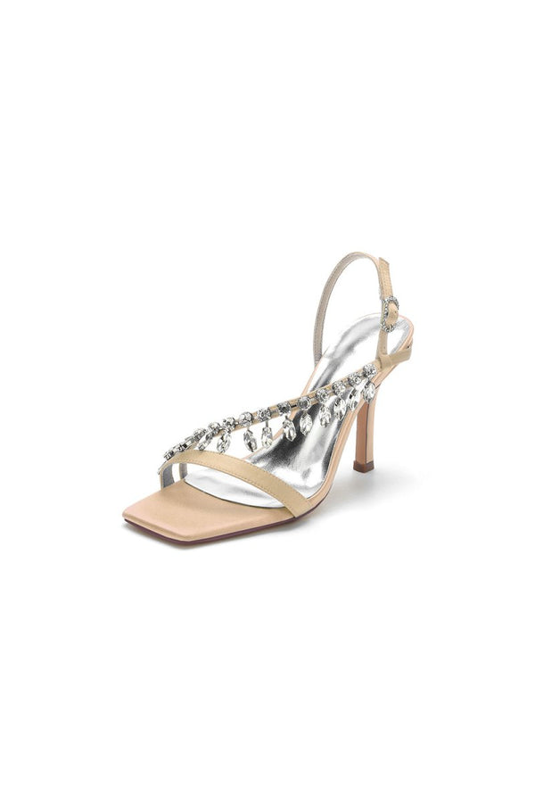 Fuchsia Wedding Shoes with Rhinestone - KissProm