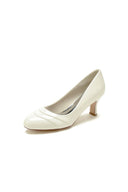 Glitter Crystal Wedding Shoes - KissProm