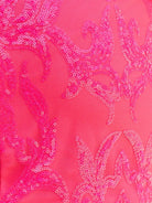 Arianna | Glitter Fitted V-Neck Spaghetti Straps Sequined Appliques Homecoming Dress