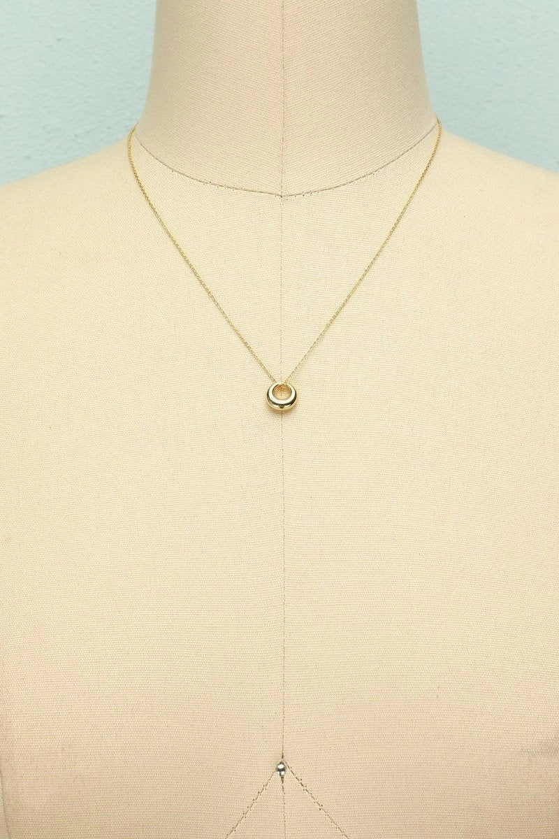 Gold Geometric Necklace - KissProm