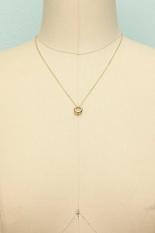Gold Geometric Necklace - KissProm