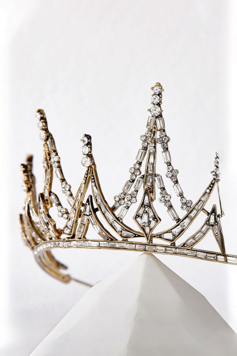 Gold Molly Wedding Tiara - KissProm