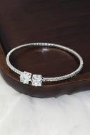 Gold Rhinestone Open Cuff Tennis Bracelets - KissProm