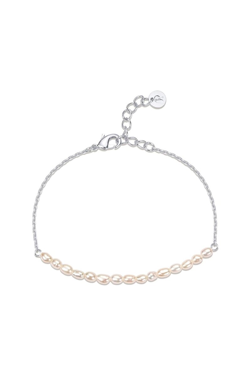 Rose Gold Plated Pearl Bracelets - KissProm