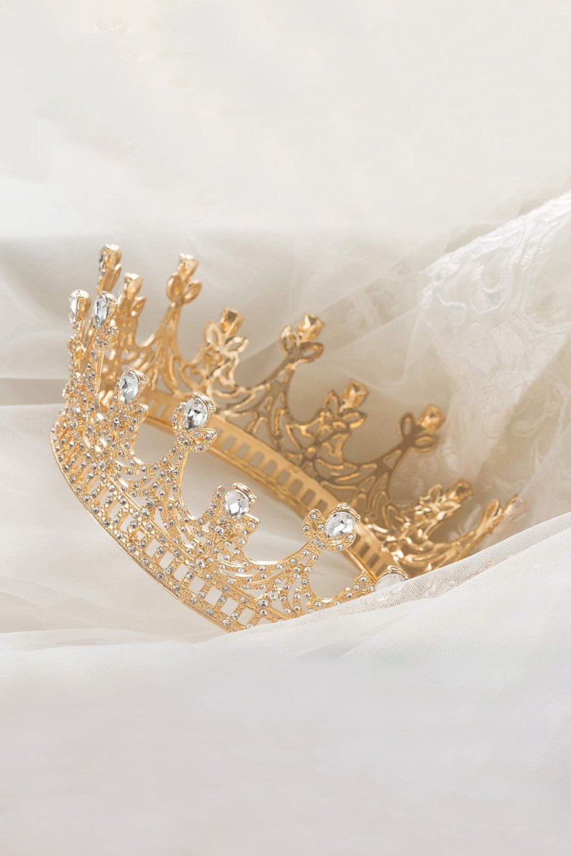 Gold Queen Party Halloween Crown - KissProm