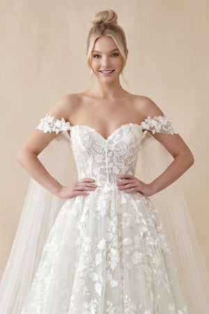 Gorgeous Ball Gown Sweetheart Lace Tulle Wedding Dresses – Wedding Dress by Kissprom | Available at Kissprom