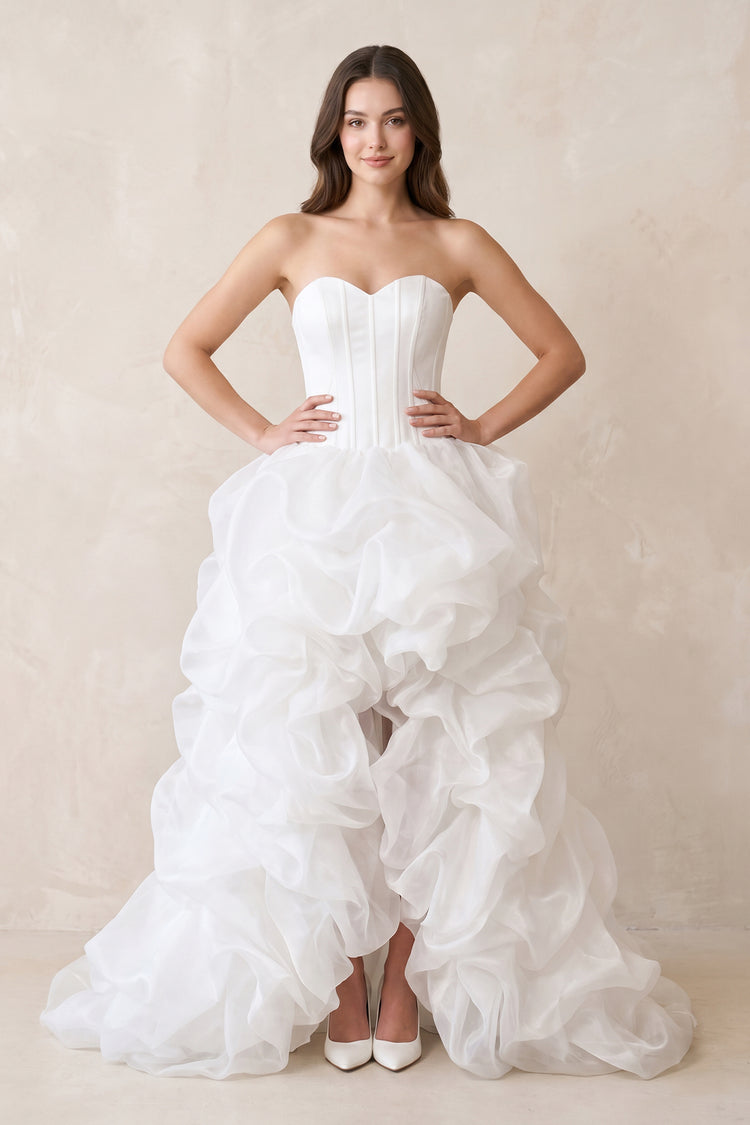 short white beach wedding dresses Gorgeous Organza Sweetheart Asymmetrical Dre Size:38 Short Jacket+32 Waist Adjustable 28to34)(Height: 5 4 to5 7 )(Neck  15-16.5)S-M) or send us your size-chart_womens-top-or-dress Black boohoo Plus Structured