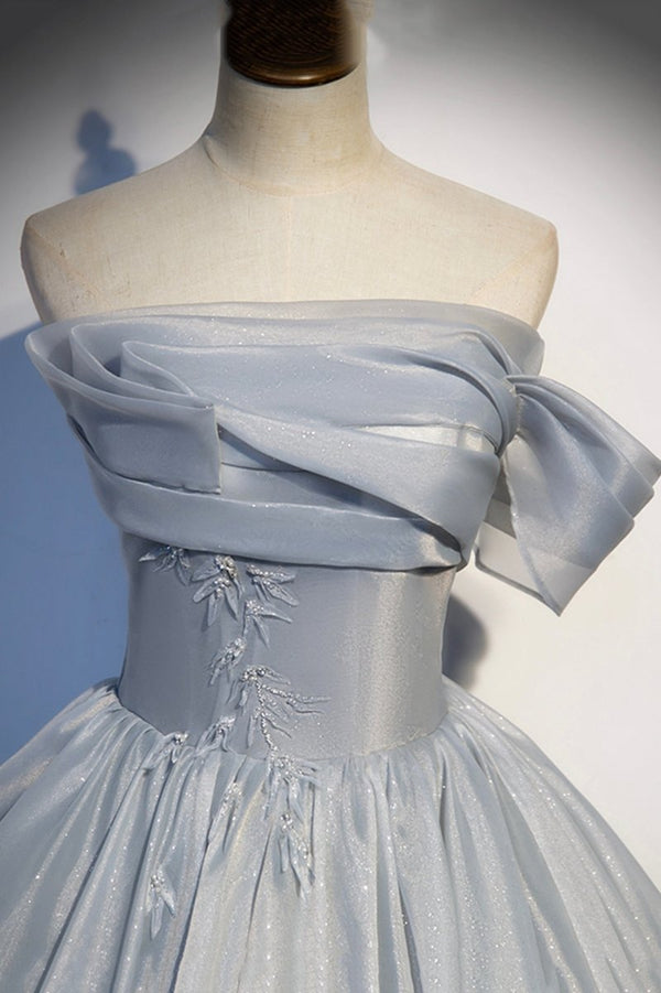 light grey quinceanera dresses Q1041