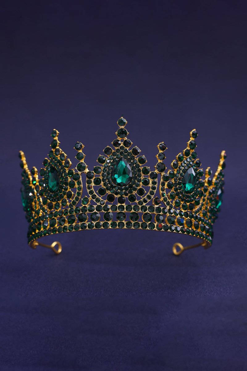 Half Circle Crystal Tiara - KissProm