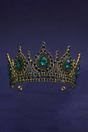 Half Circle Crystal Tiara - KissProm
