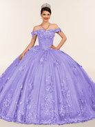 Illa | Ball Gown Organza Sweetheart  Burgundy Quinceanera Dress
