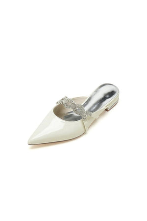 High Heels Nude Pink with Silver Embellishments - KissProm