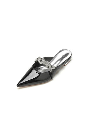 High Heels Nude Pink with Silver Embellishments - KissProm