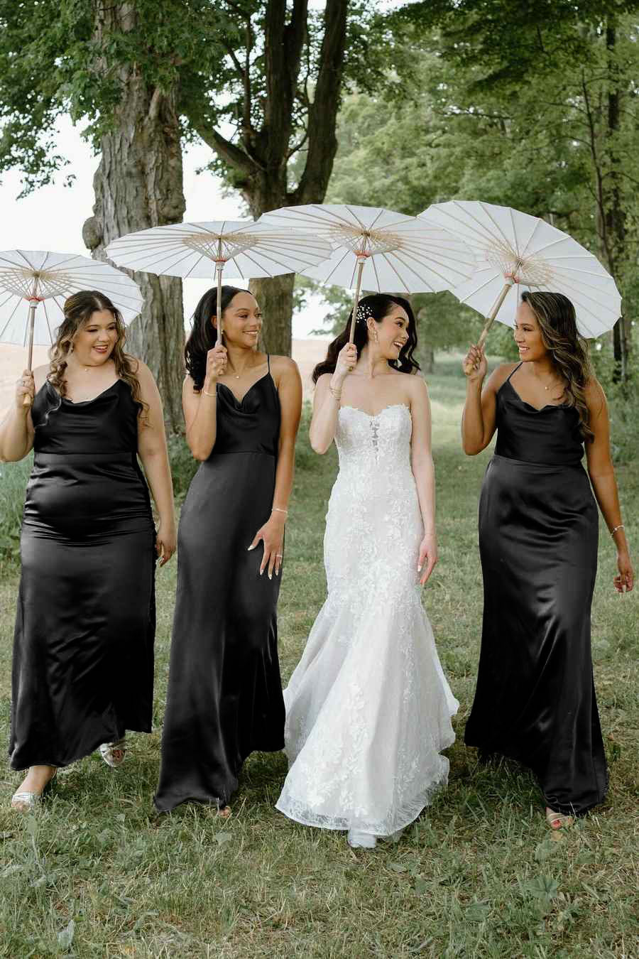 Hunter Green Silk Satin Cowl Neck Bridesmaid Dresses, Black / 22 Hunter Green Silk Satin Cowl Neck Bridesmaid Dresses, Black / 22