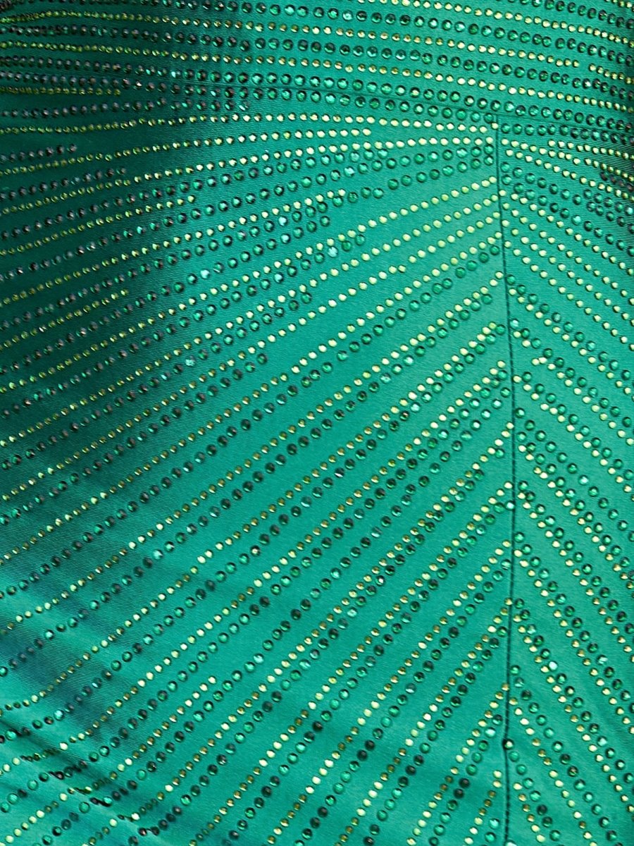 Indy | Green - Bodycon V Neck Short Homecoming Dresses With Beadings