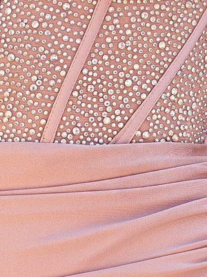 Jessi | Pink - Sheath Sweetheart Beaded Corset Short Homecoming Dresses