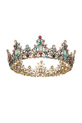 Jeweled Baroque Queen Crown - KissProm