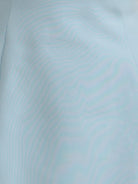 Kaida | Sky Blue - Sheath Strapless Flowers Cutout Short Homecoming Dresses