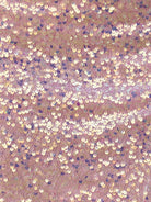 Kelis | Pink - Sheath Scoop Neck Sequined Short Homecoming Dresses with Slit