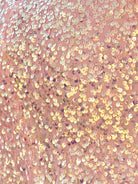 Kelis | Pink - Sheath Scoop Neck Sequined Short Homecoming Dresses with Slit