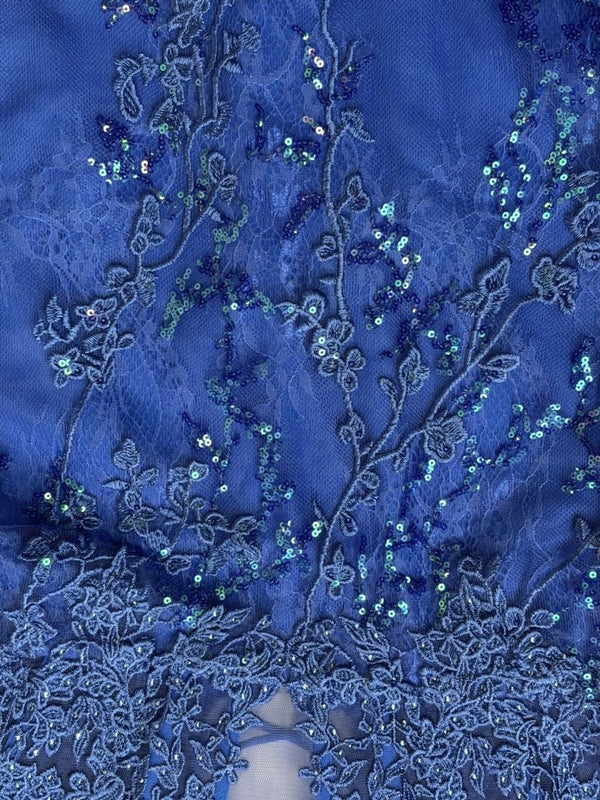 Joanne | Royal Blue - Bodycon Sweetheart Lace Short Tight Homecoming Dresses with Appliques - KissProm