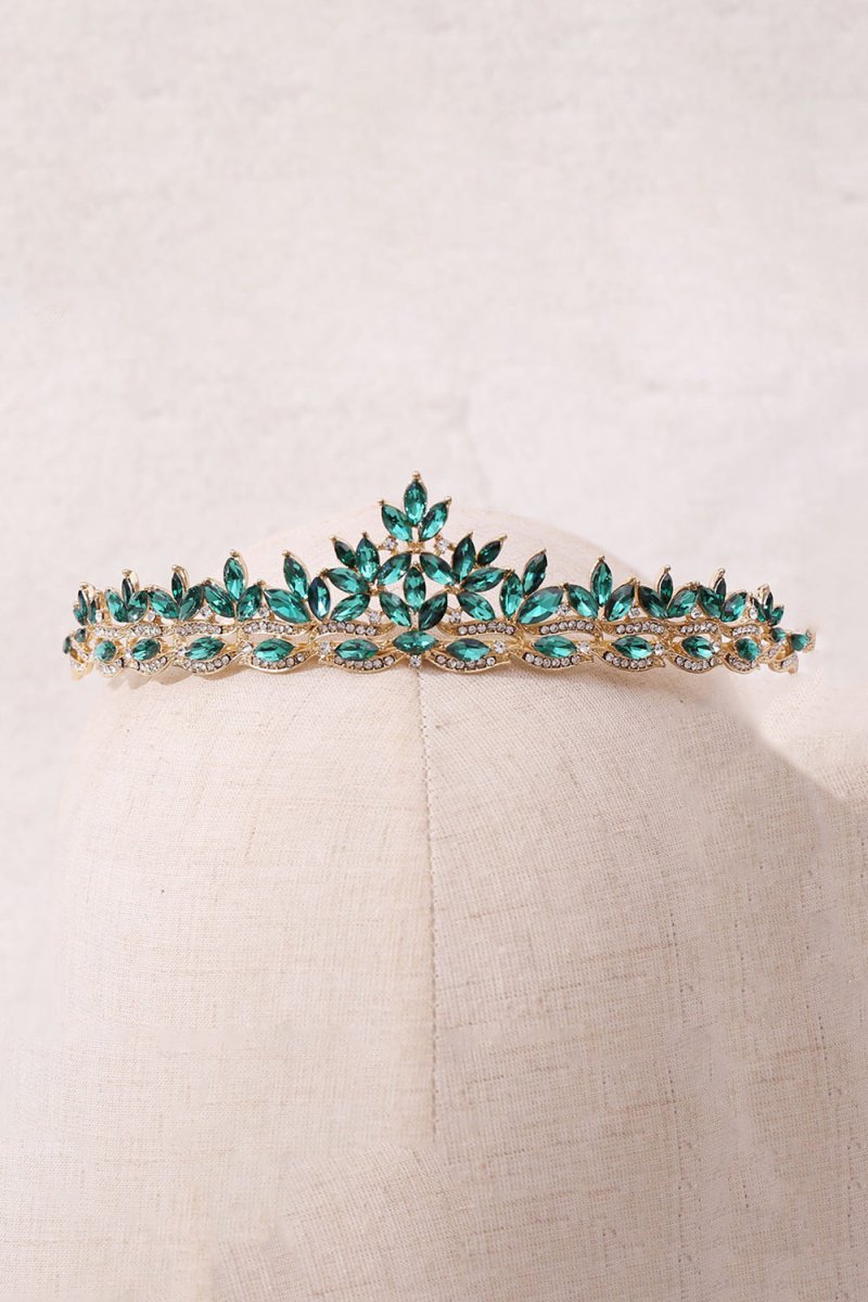 Leaf Crystal Crown - KissProm