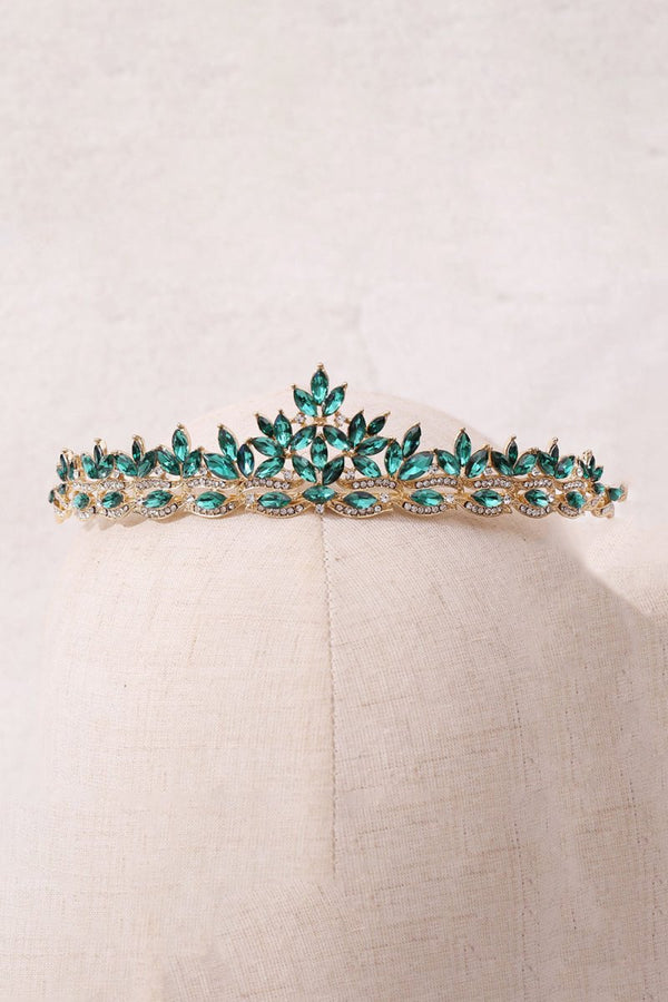 Leaf Crystal Crown - KissProm