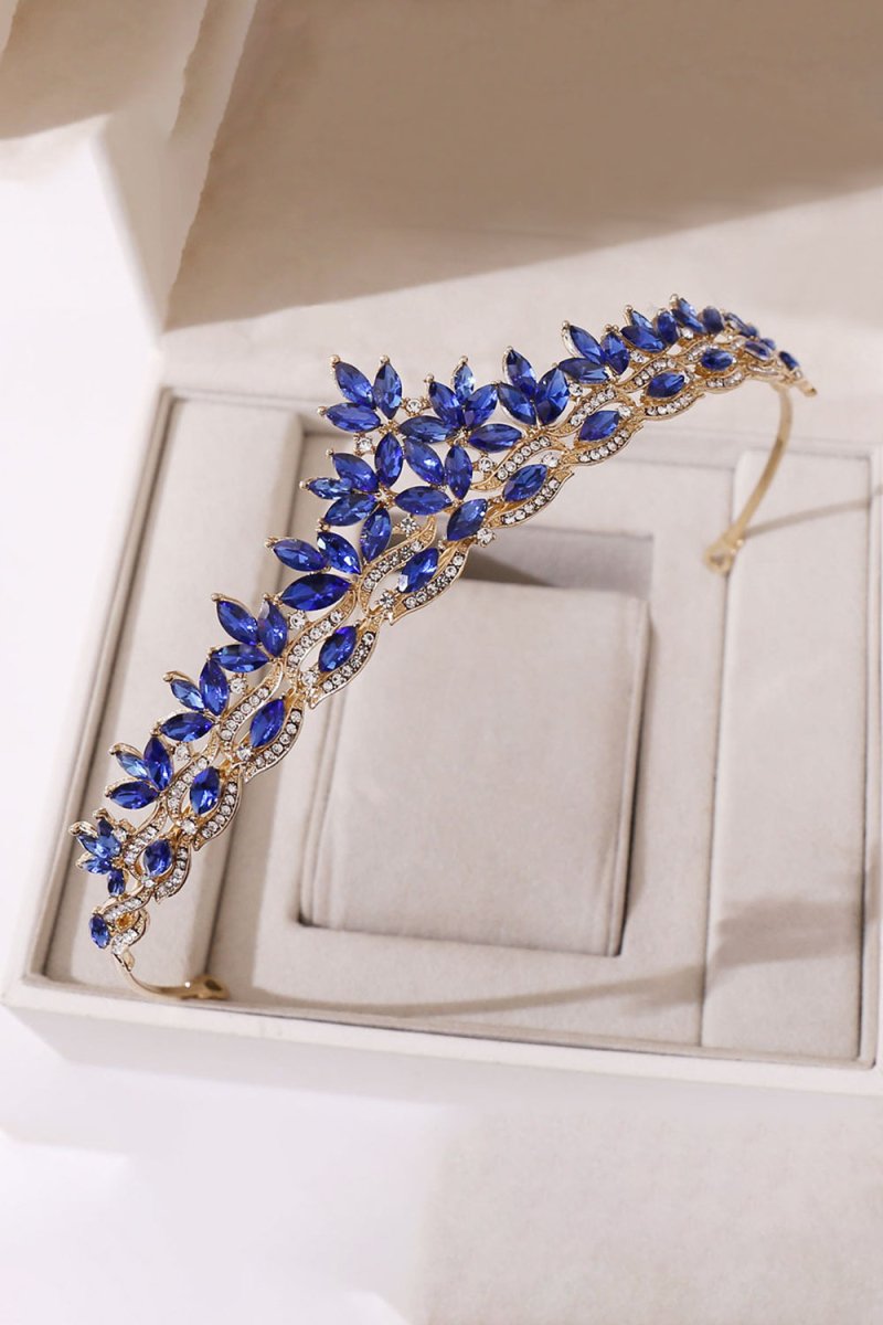 Leaf Crystal Crown - KissProm