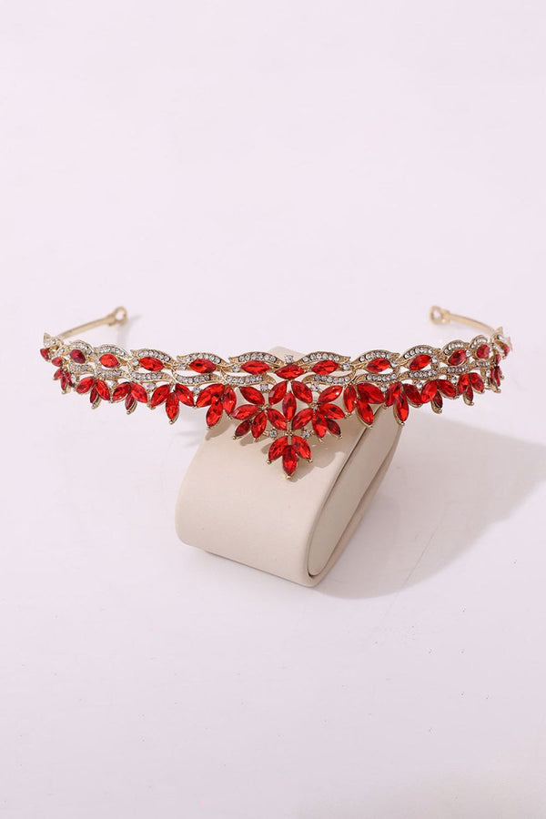 Leaf Crystal Crown - KissProm