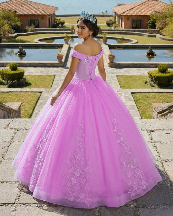 lilac purple quinceanera dresses Dancing Queen 1859 Long Quinceanera Dress Lilac / 2XLarge