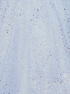 Lirael | White - A Line Strapless Glitter Tulle Ruffled Homecoming Dresses with Bow