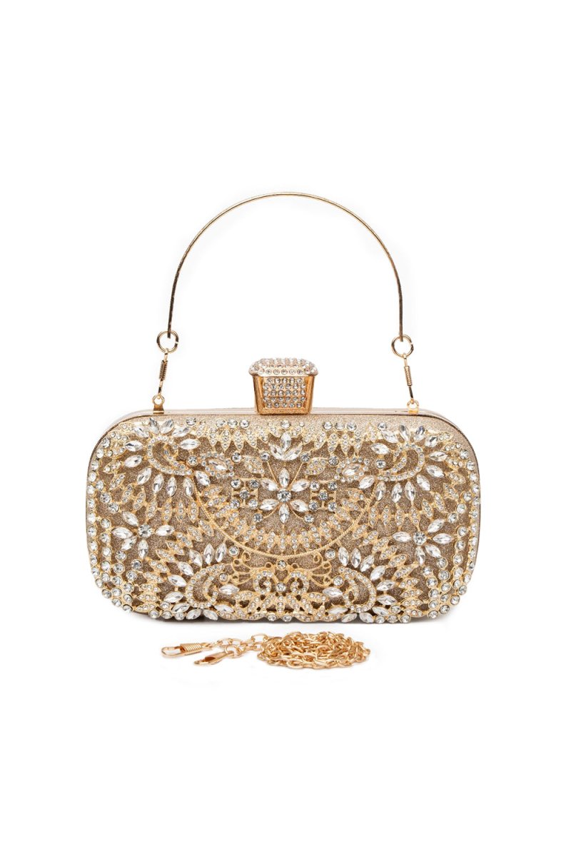 Luxurious Flower Clutch Bag