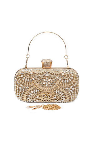 Luxurious Flower Clutch Bag