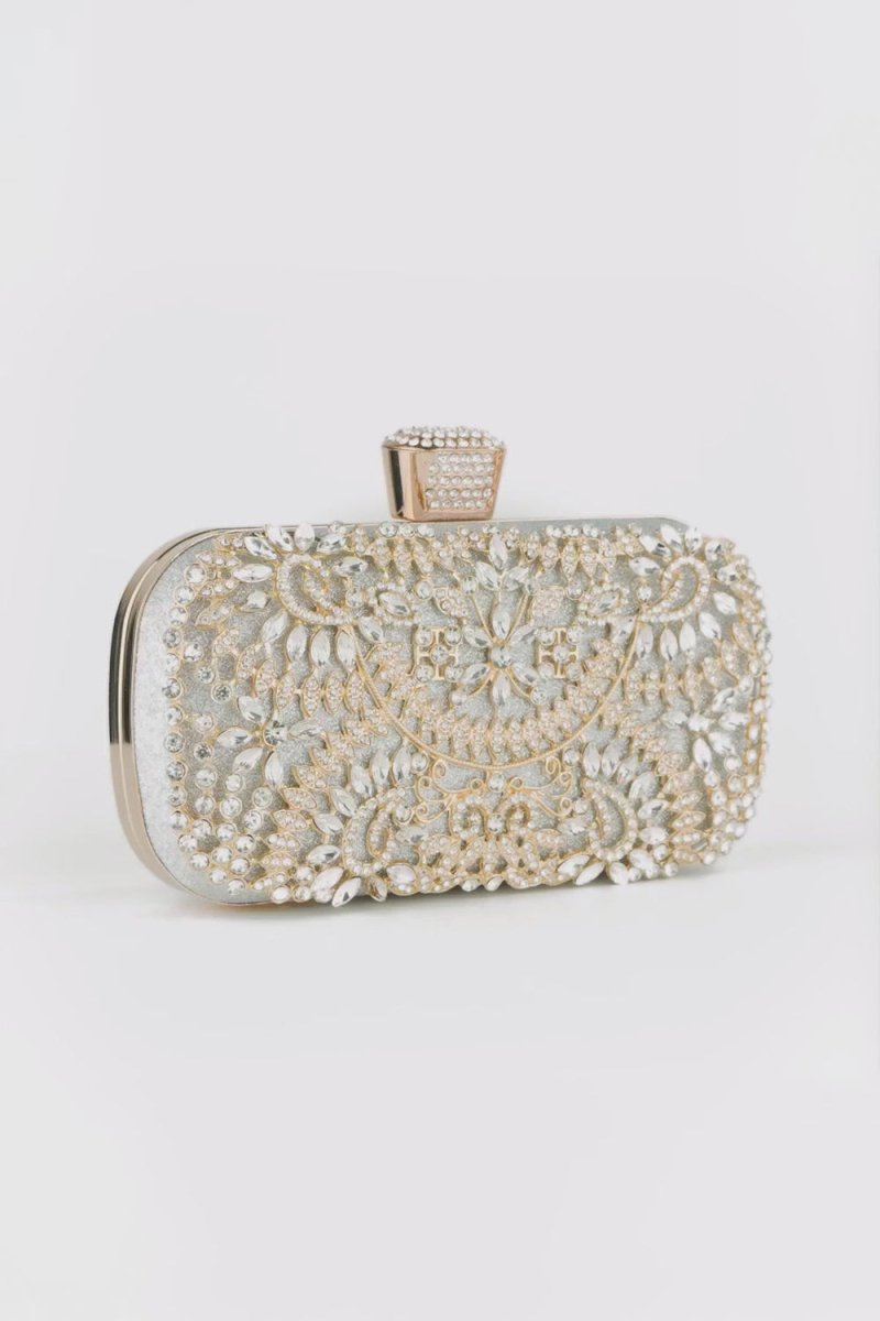 Luxurious Flower Clutch Bag