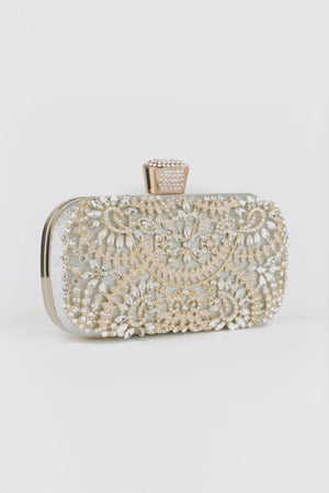 Luxurious Flower Clutch Bag