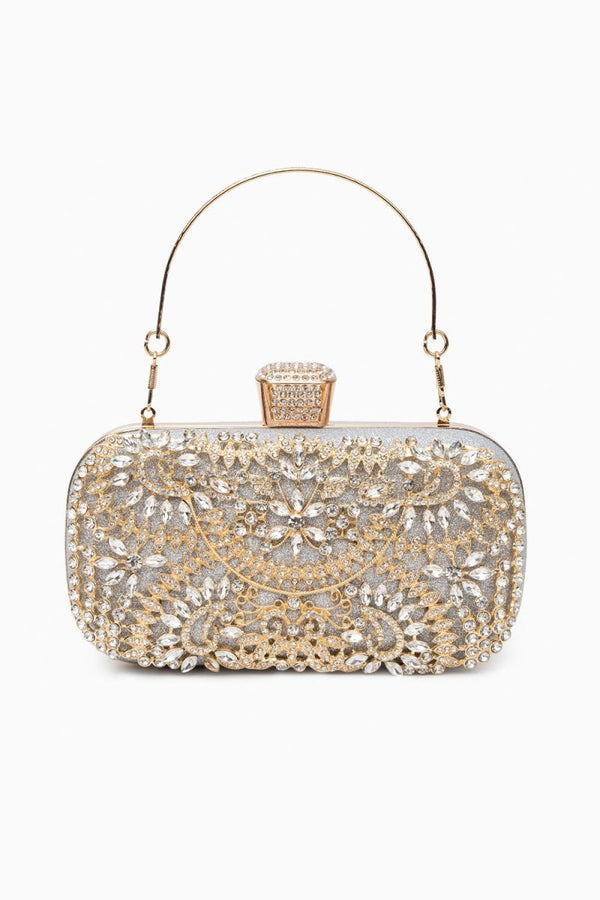 Luxurious Flower Clutch Bag