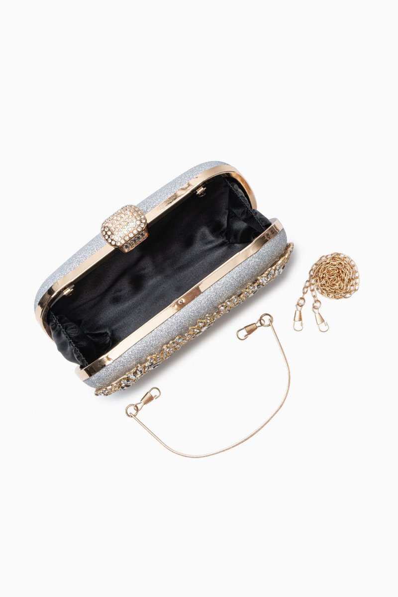 Luxurious Flower Clutch Bag