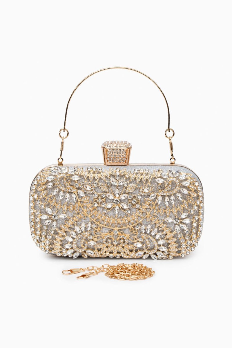 Luxurious Flower Clutch Bag