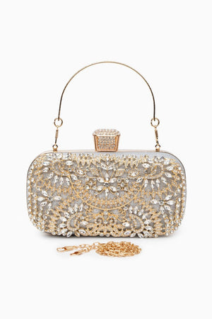 Luxurious Flower Clutch Bag