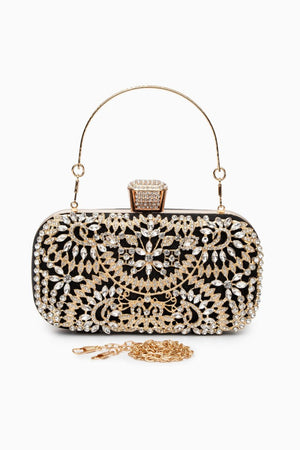 Luxurious Flower Clutch Bag