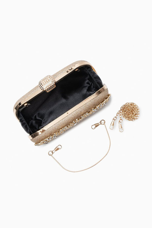 Luxurious Flower Clutch Bag