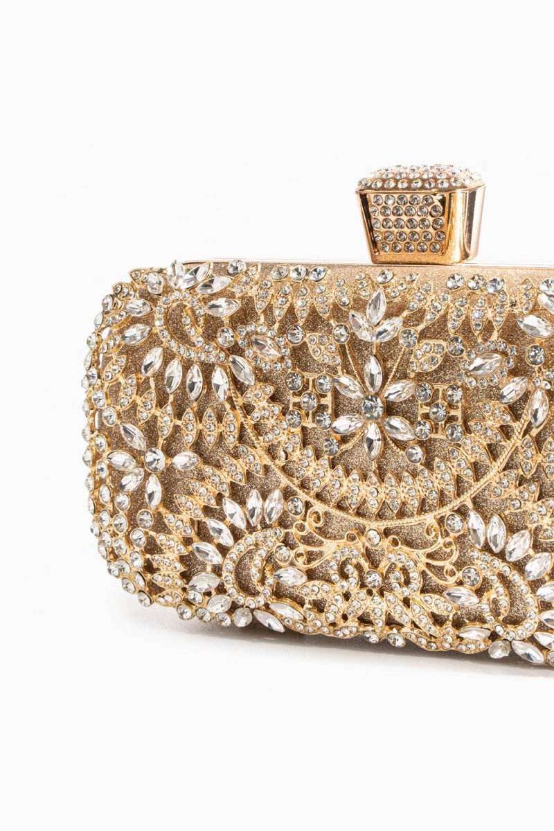 Luxurious Flower Clutch Bag