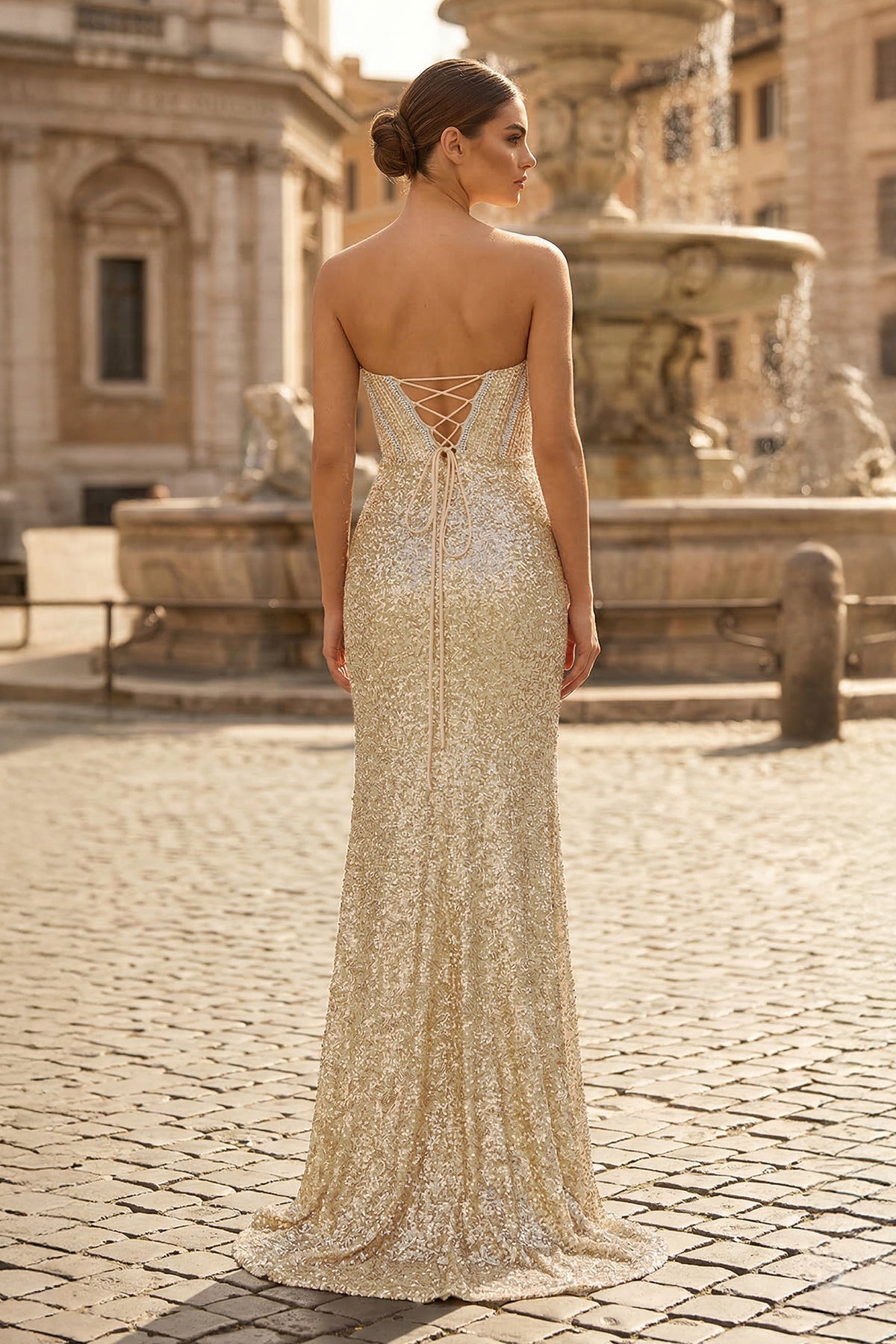 Sweetheart Sequins Mermaid Prom Dress With Beading Sweetheart Sequins Mermaid Prom Dress With Beading