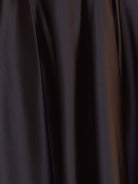 Maelwin | Black - A Line Straps Satin Short Homecoming Dresses With Flower