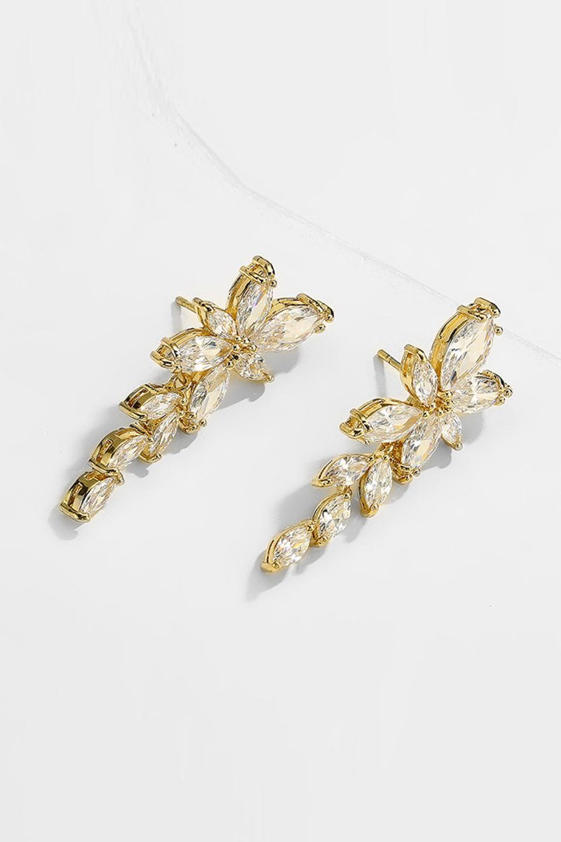Marquise Crystal Dangle Earrings - KissProm