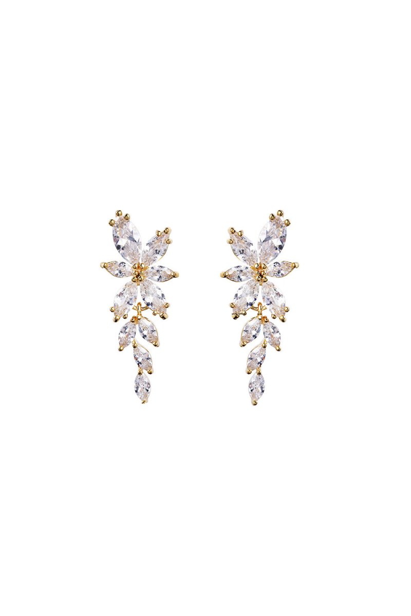 Marquise Crystal Dangle Earrings - KissProm
